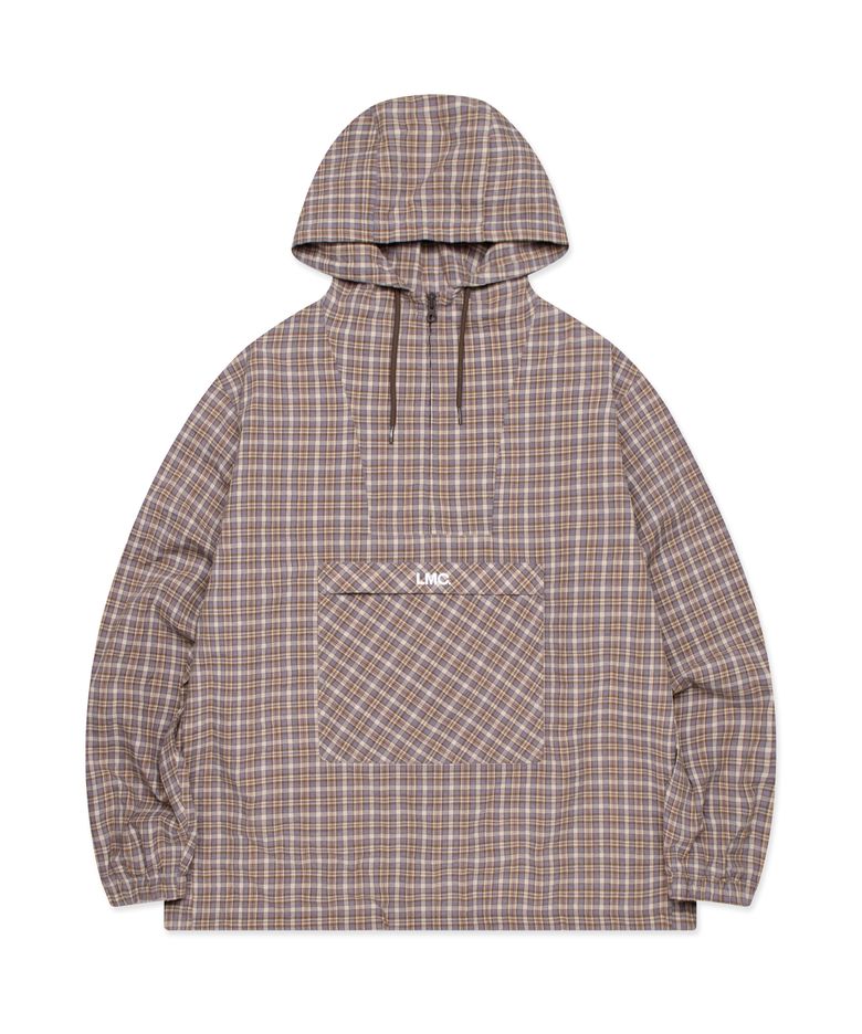 OG CHECK ANORAK JACKET purple