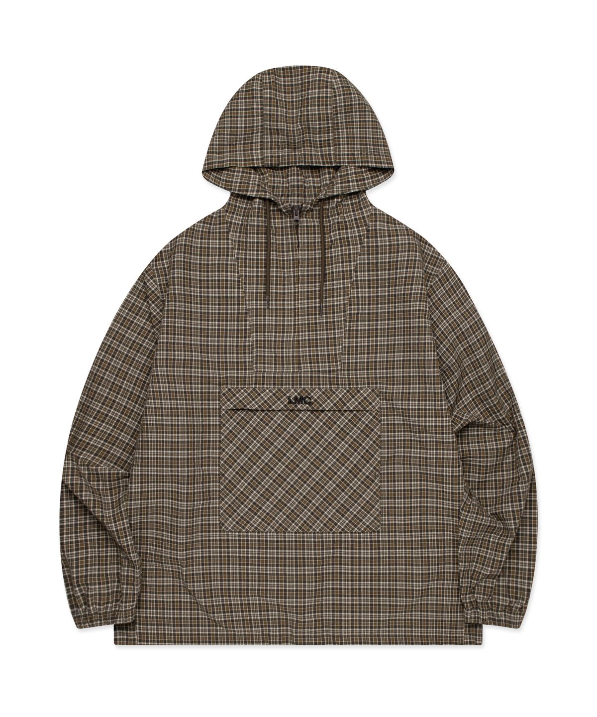 엘엠씨(LMC) OG CHECK ANORAK JACKET brown