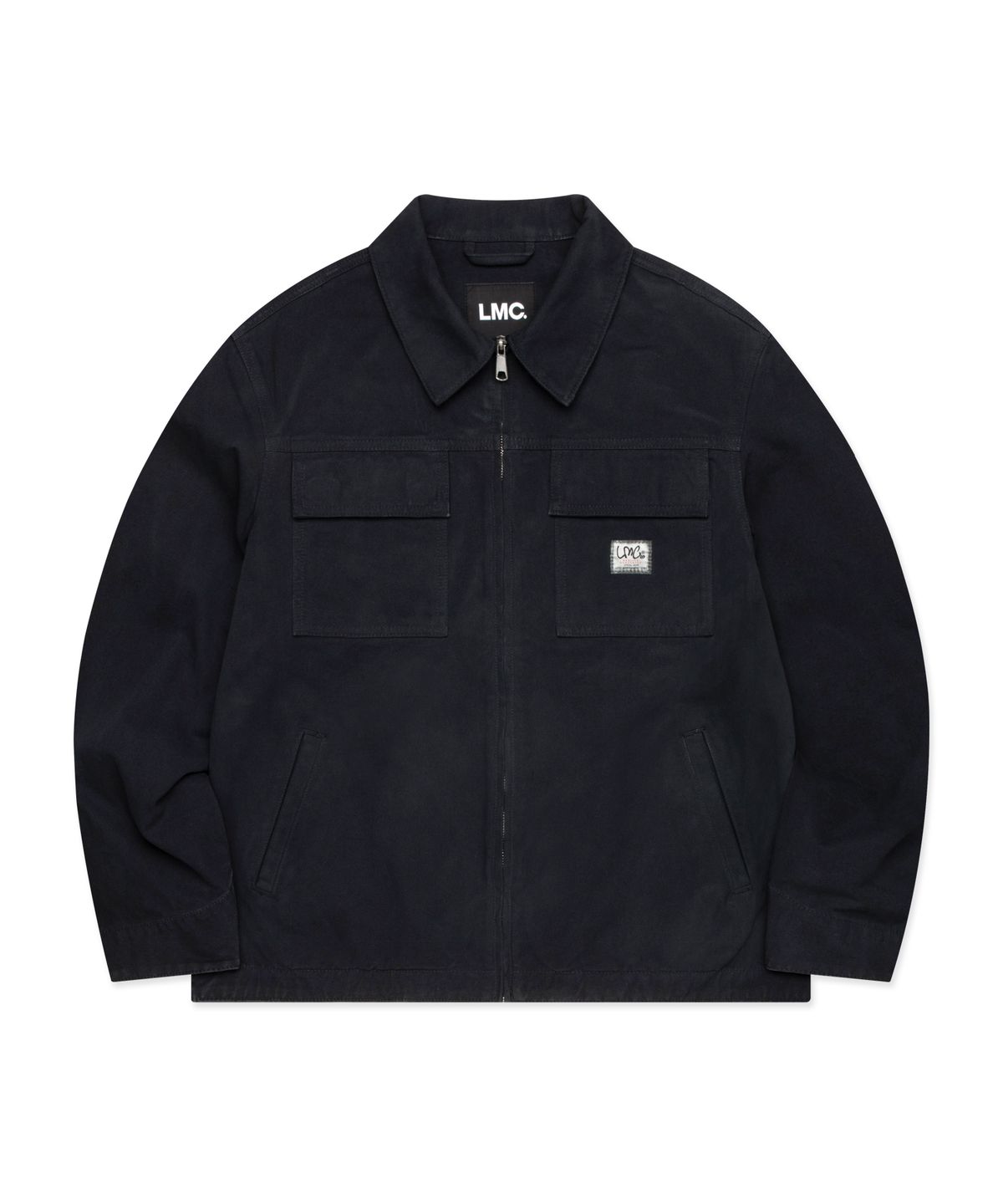 엘엠씨(LMC) PIGMENT DYED WORK JACKET black