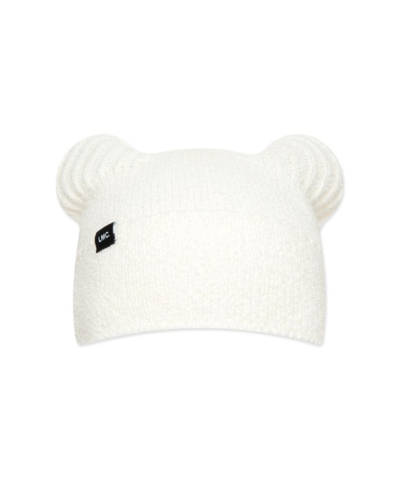 TEDDY BEANIE white