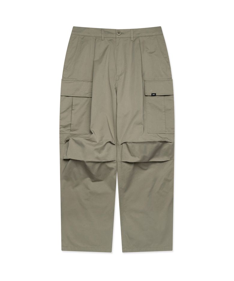 WIDE CARGO PANTS khaki