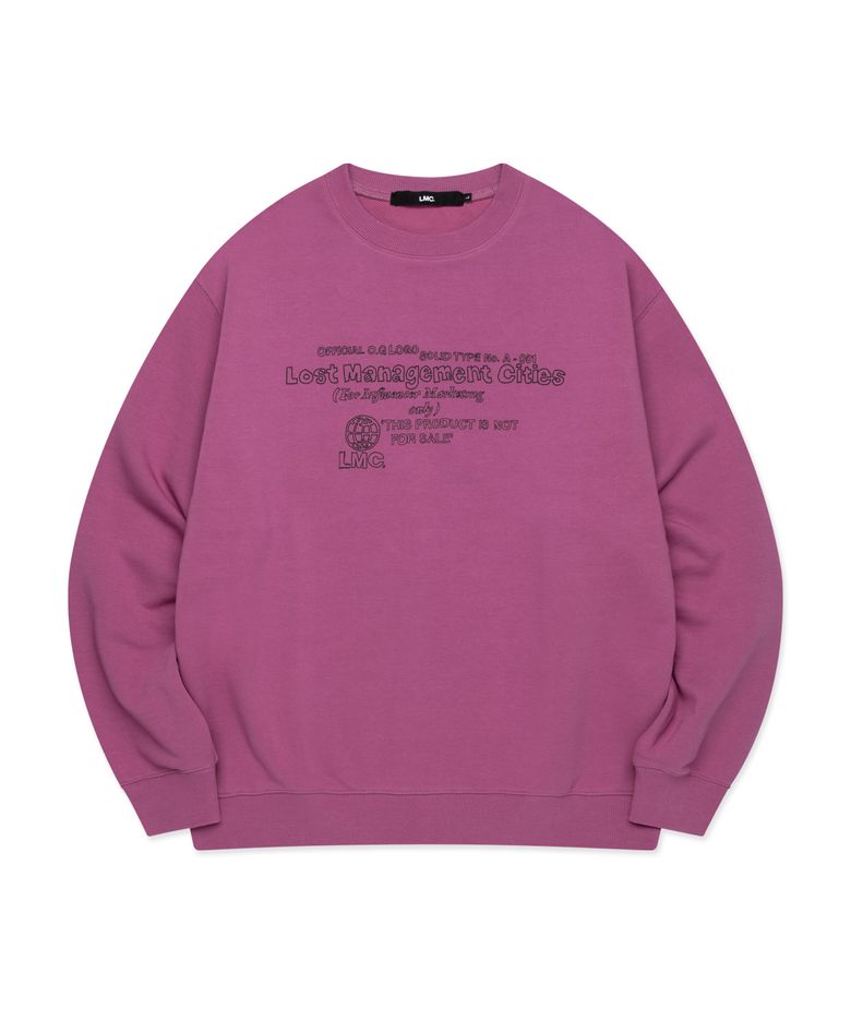 FN OG DOODLE SWEATSHIRT pink