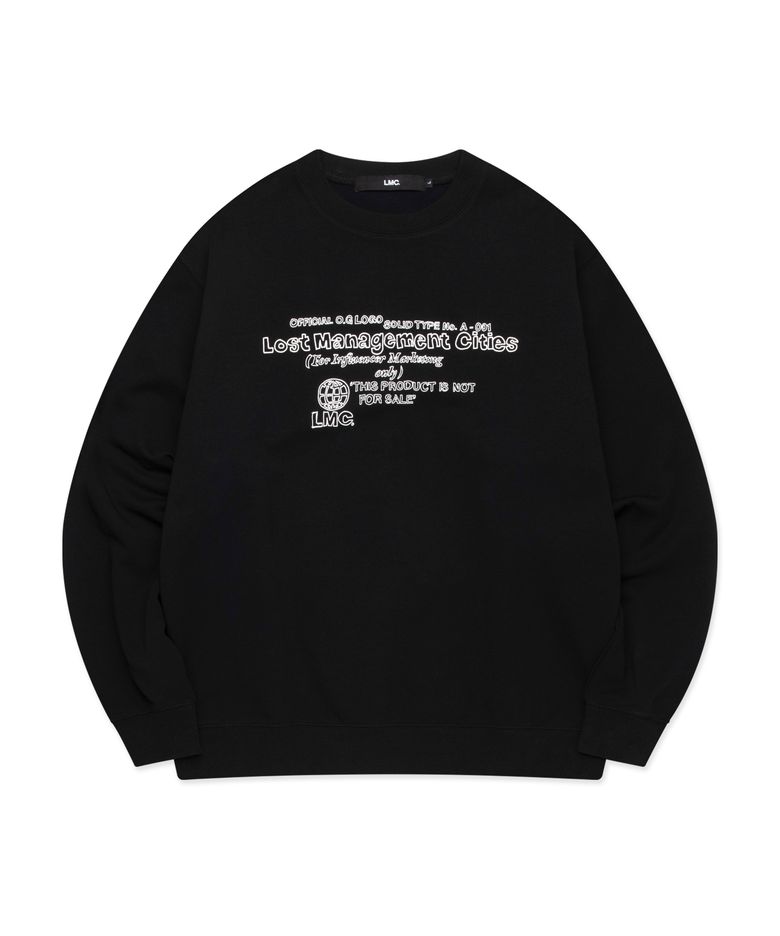 FN OG DOODLE SWEATSHIRT black