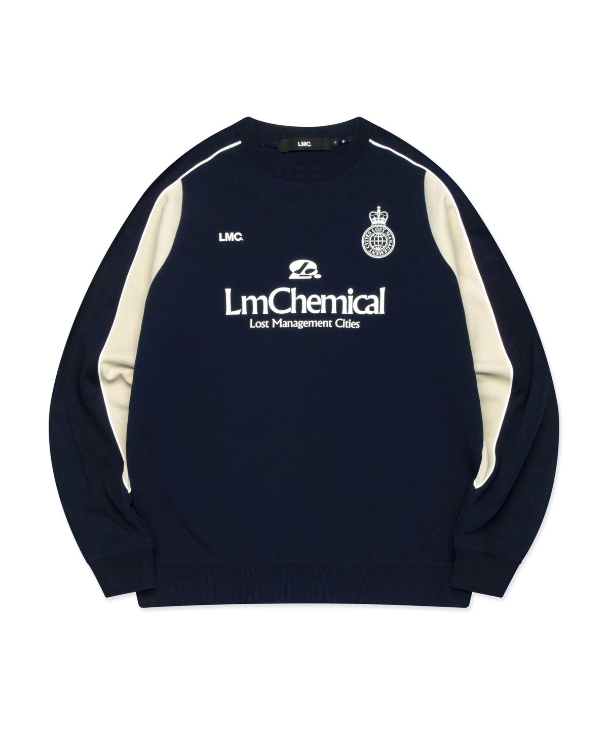 엘엠씨(LMC) CHEMICAL SOCCER SWEATSHIRT navy