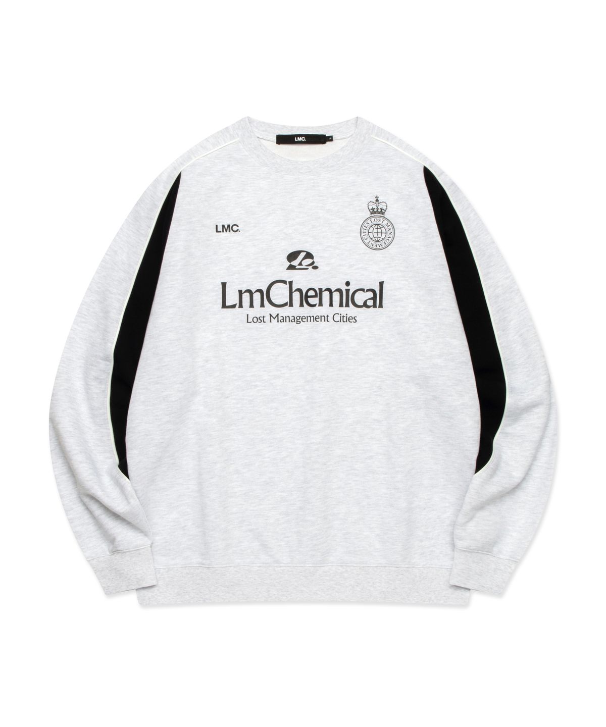 엘엠씨(LMC) CHEMICAL SOCCER SWEATSHIRT light heather gray