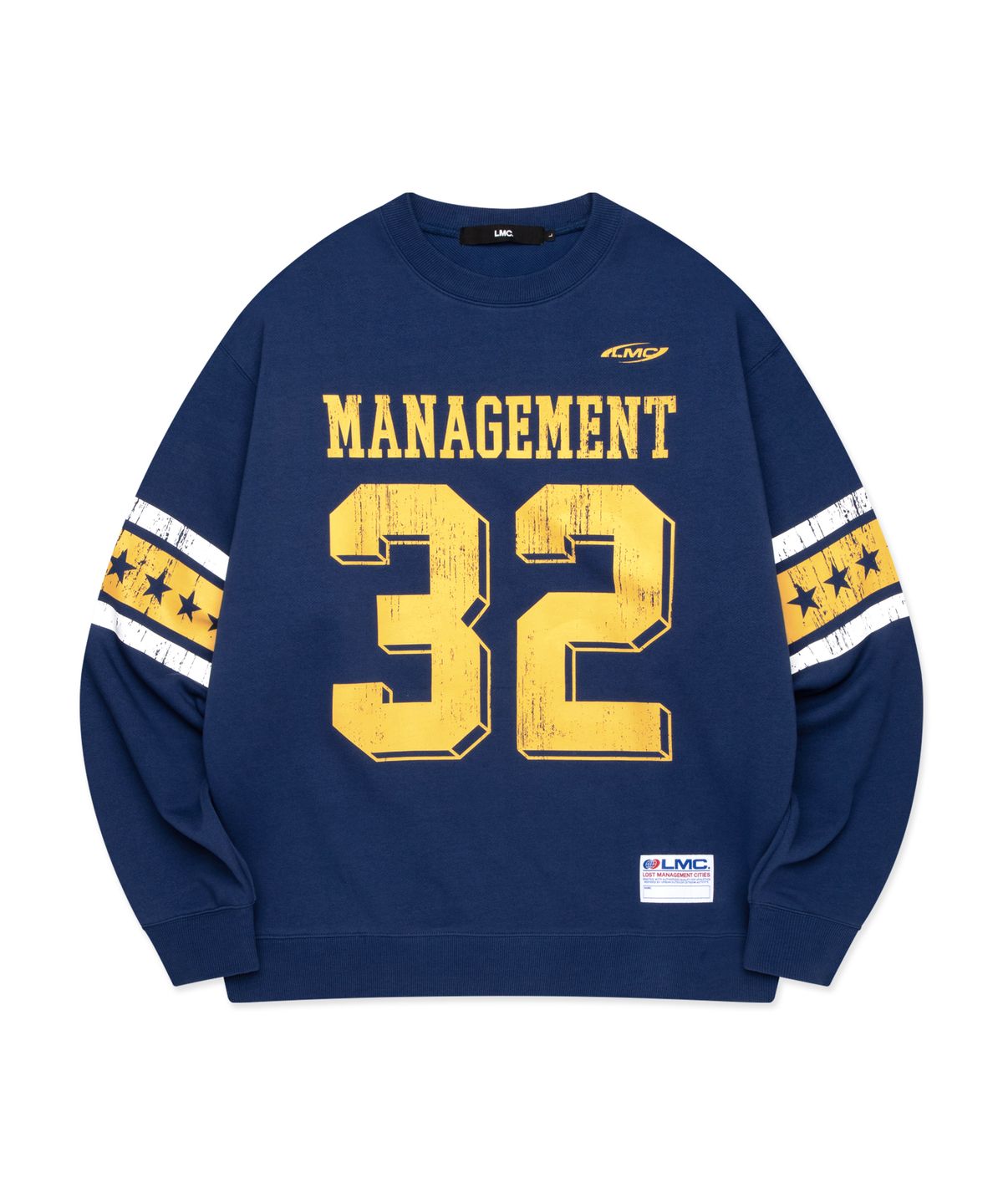 엘엠씨(LMC) STAR FOOTBALL SWEATSHIRT vintage blue