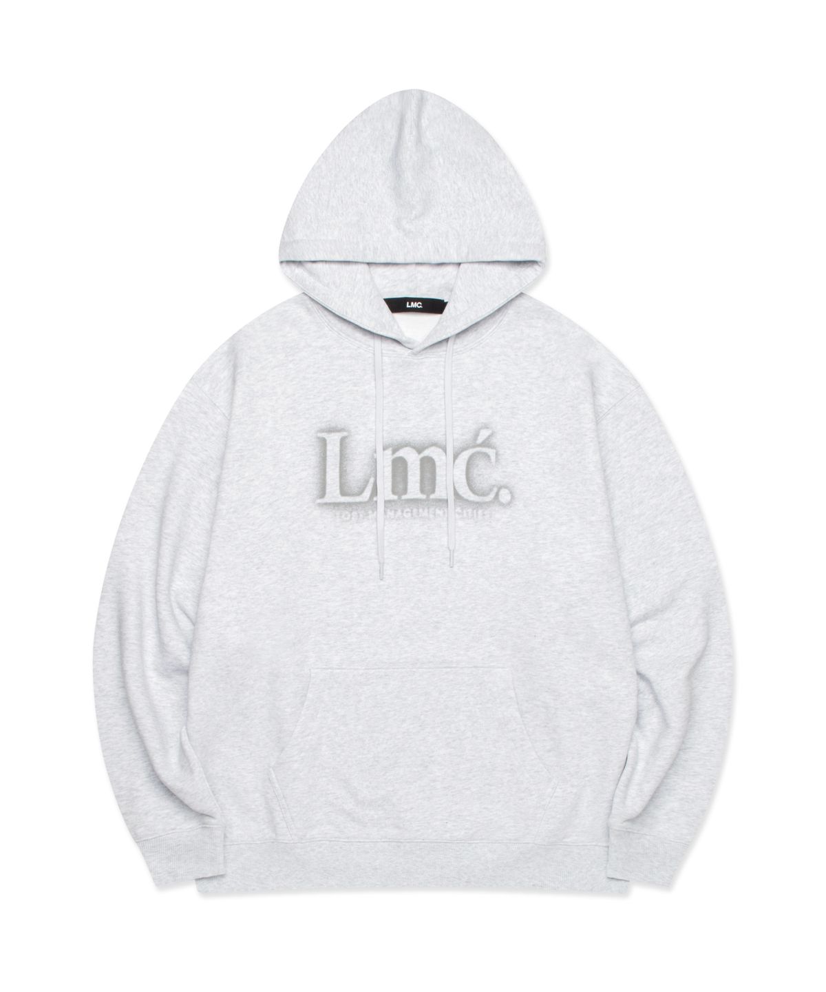 엘엠씨(LMC) BLUR SERIF HOODIE light heather gray