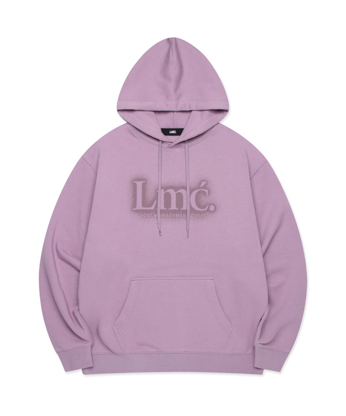 엘엠씨(LMC) BLUR SERIF HOODIE indi pink