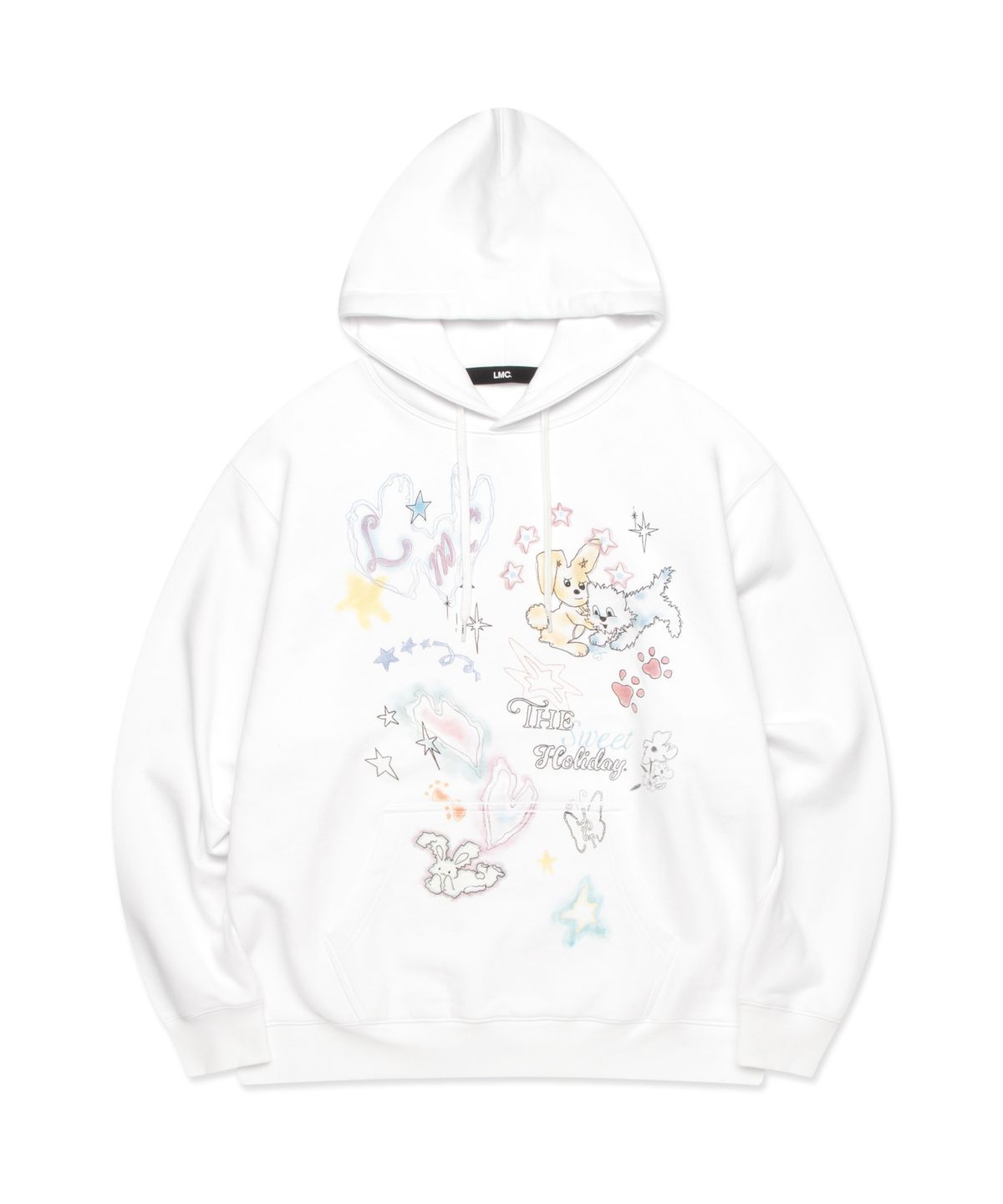 엘엠씨(LMC) SKETCH DOODLE HOODIE off white