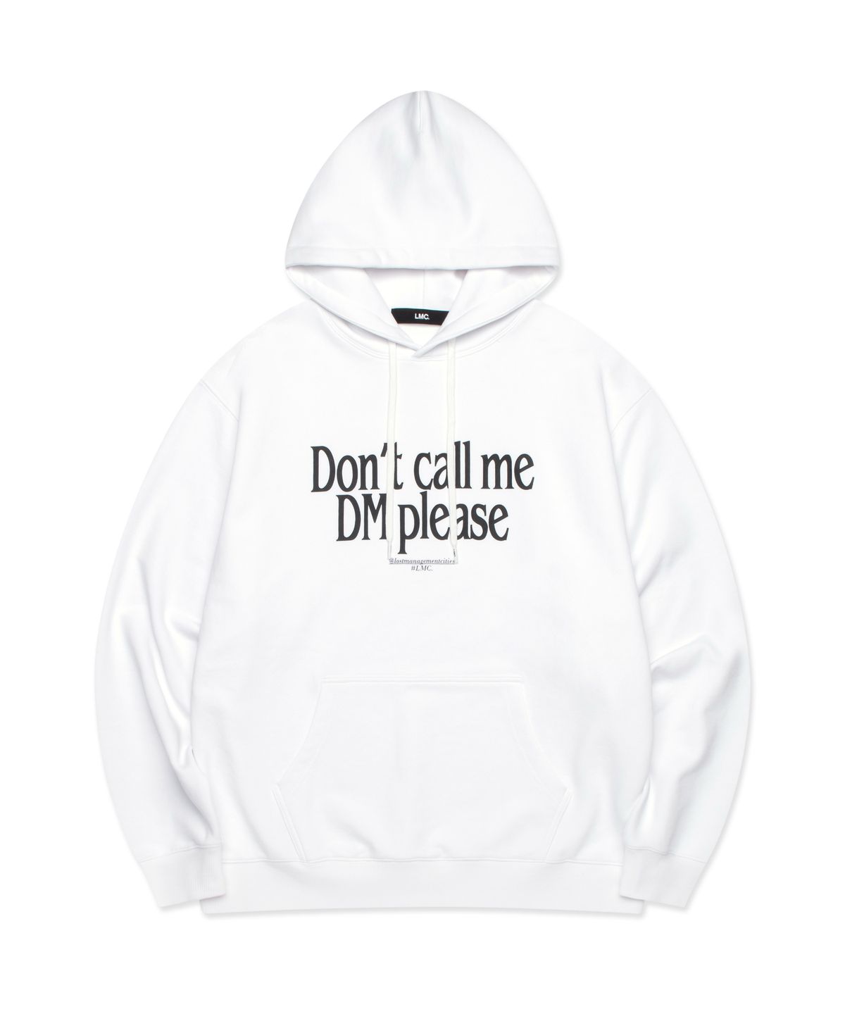 엘엠씨(LMC) DM PLEASE HOODIE off white
