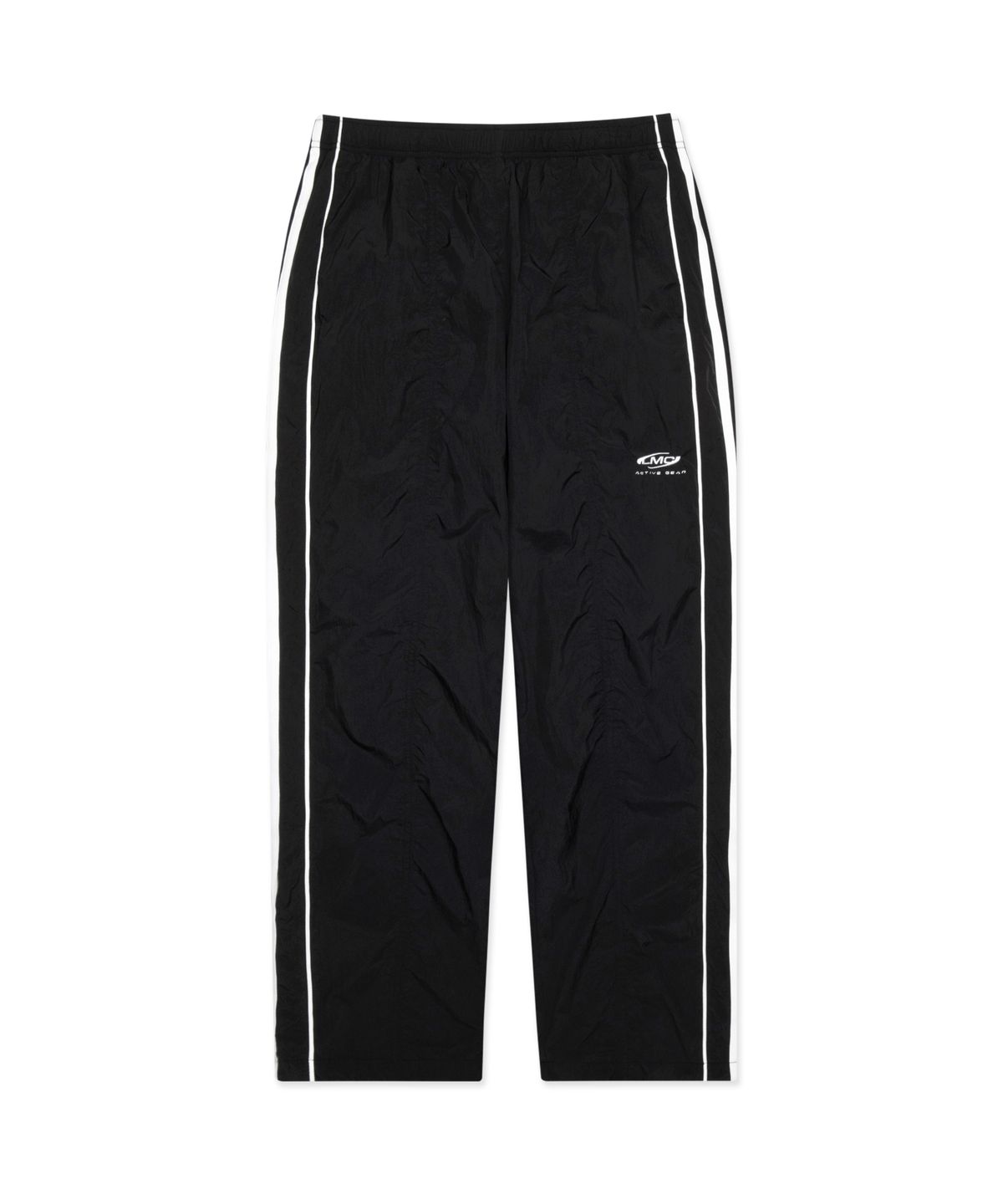 엘엠씨(LMC) PIPING LINE TRACK PANTS black