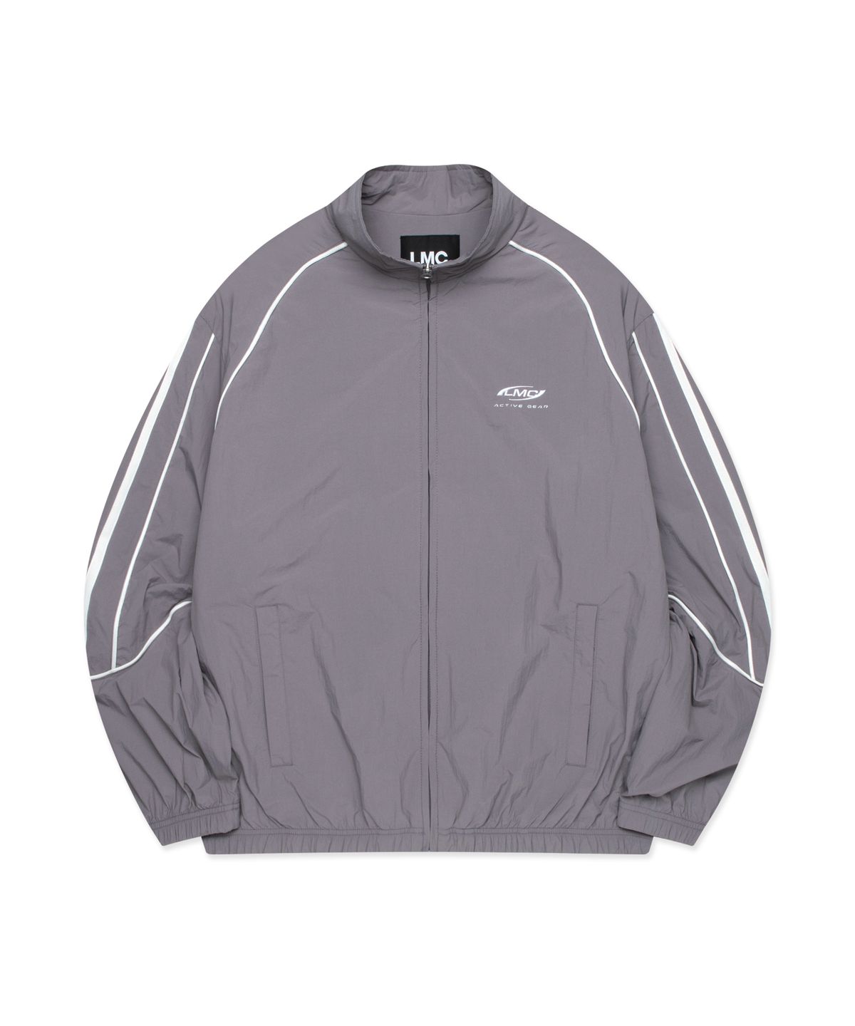 엘엠씨(LMC) PIPING LINE TRACK JACKET gray