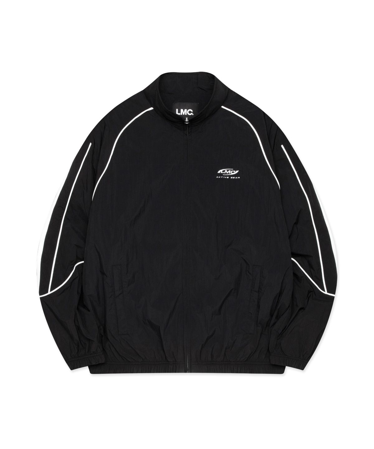 엘엠씨(LMC) PIPING LINE TRACK JACKET black