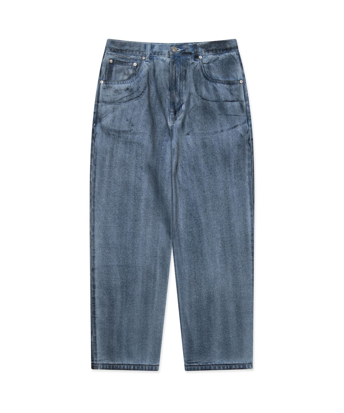 엘엠씨(LMC) DIRTY WASHED WIDE DENIM PANTS light blue
