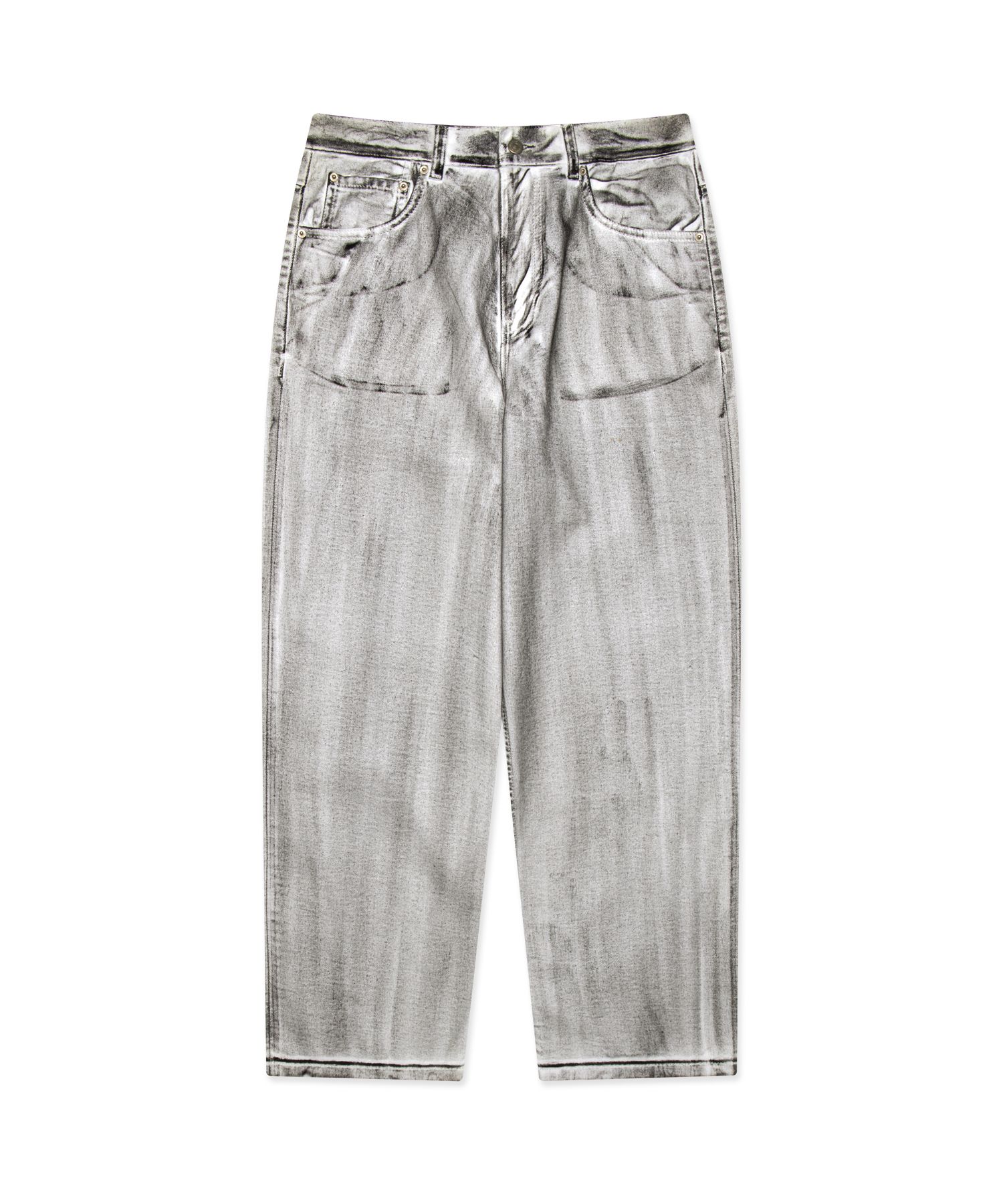 MUSINSA | LMC DIRTY WASHED WIDE DENIM PANTS black
