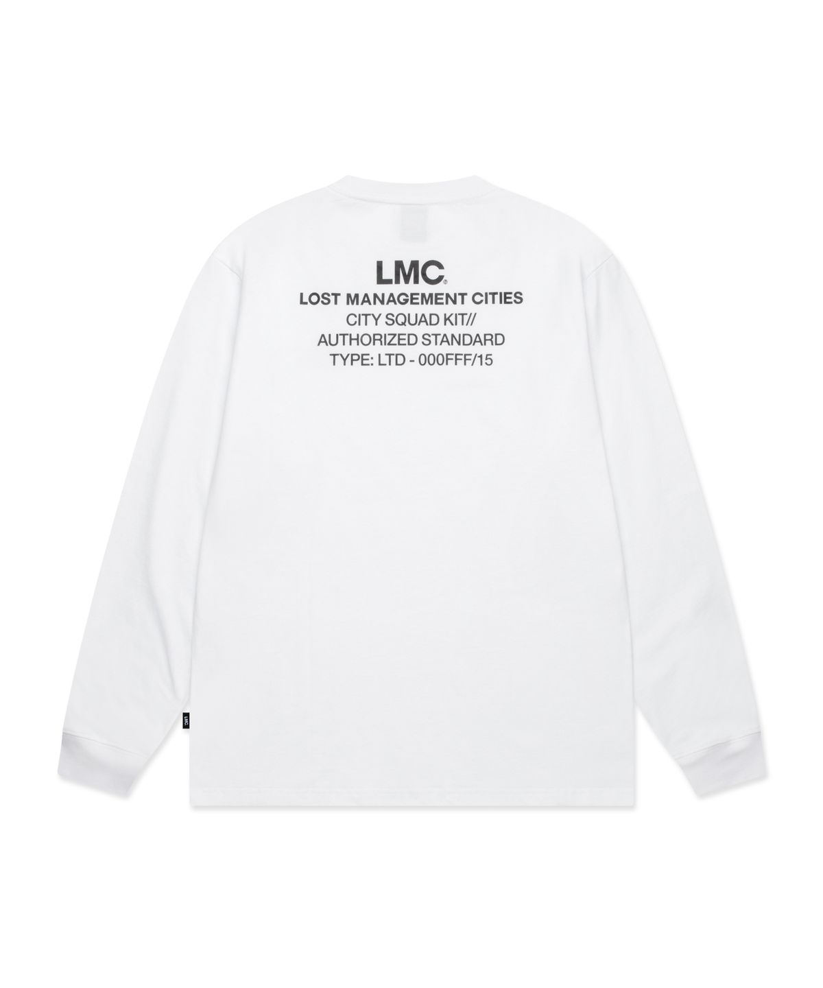 엘엠씨(LMC) AUTHORIZED STANDARD LONG SLV TEE white