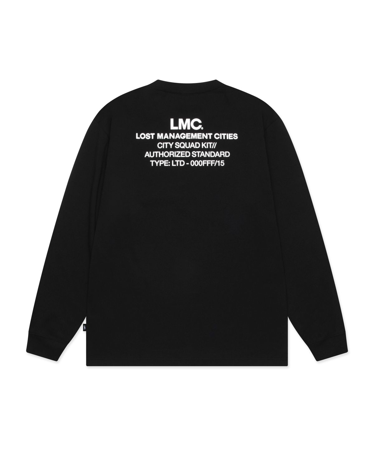 엘엠씨(LMC) AUTHORIZED STANDARD LONG SLV TEE black