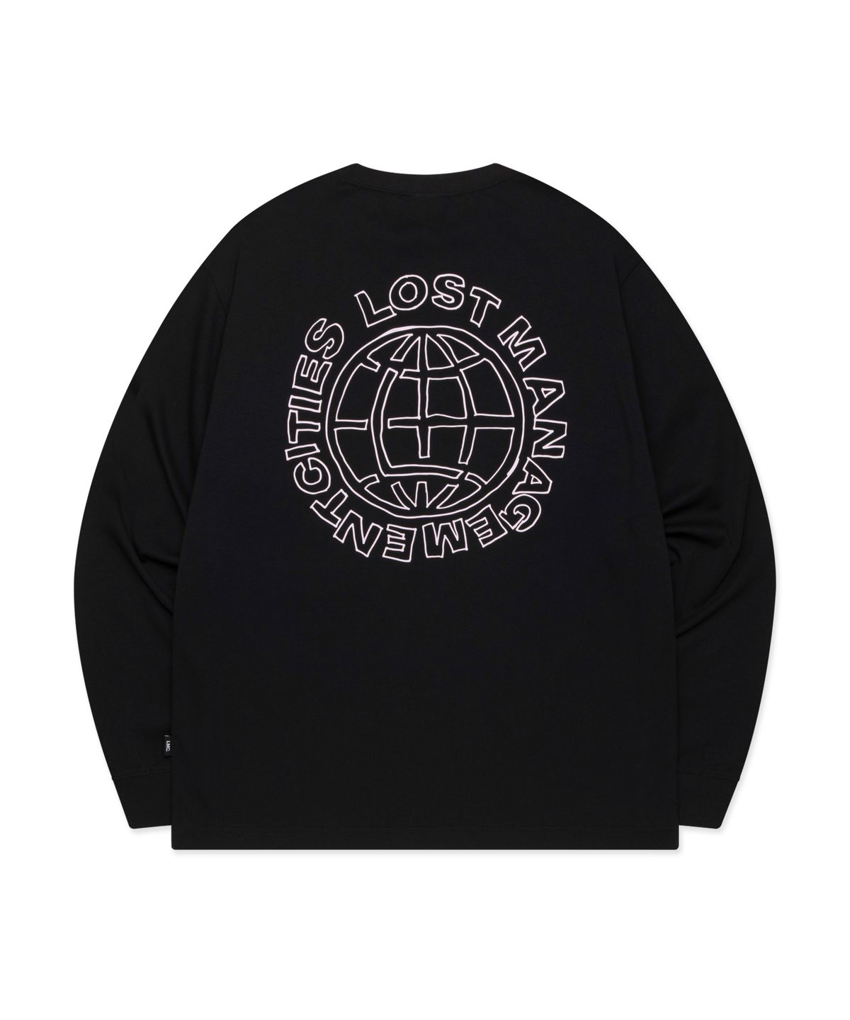 엘엠씨(LMC) DOODLE GLOBE LONG SLV TEE black