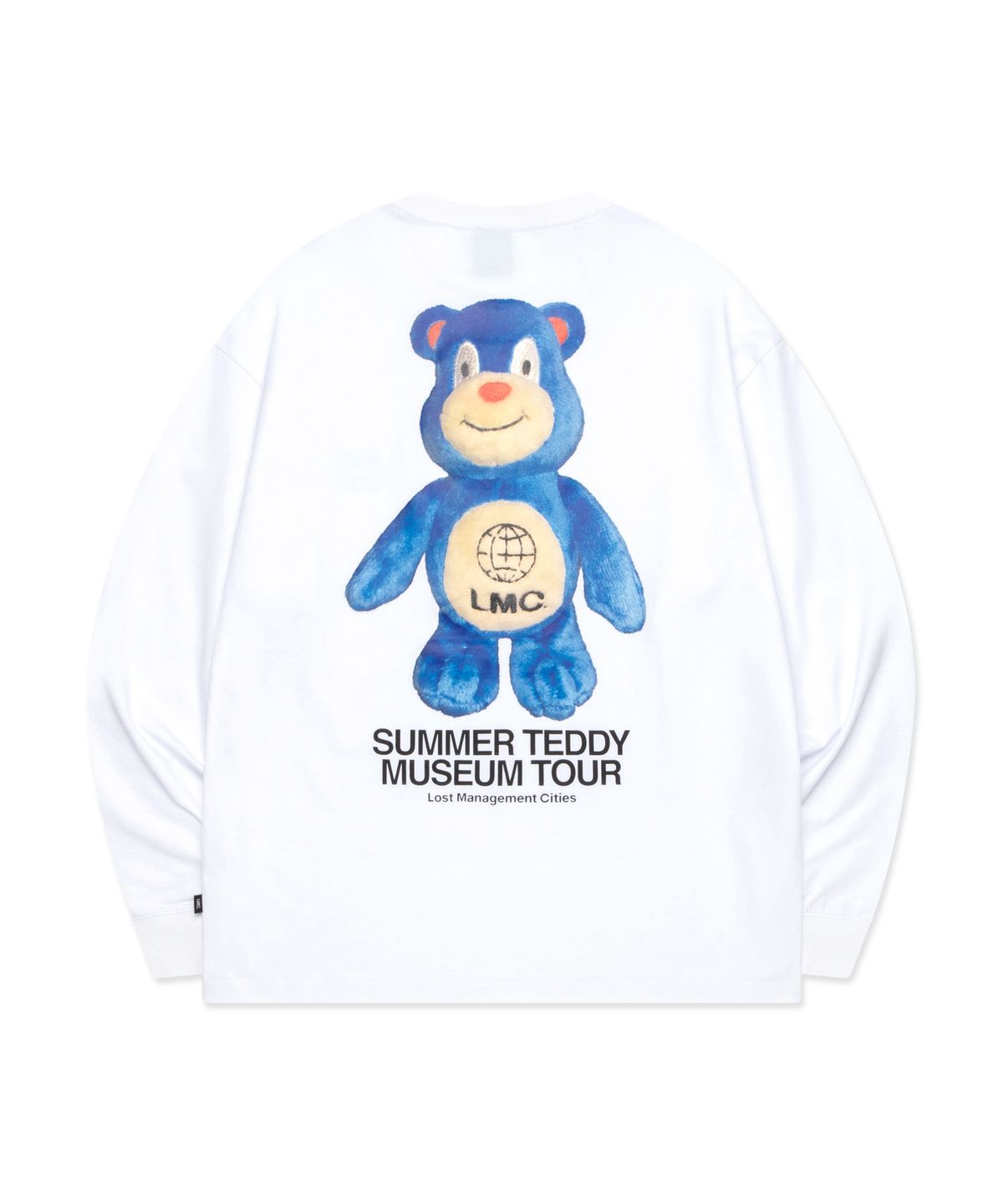 엘엠씨(LMC) SUMMER TEDDY MUSEUM TOUR LONG SLV TEE white