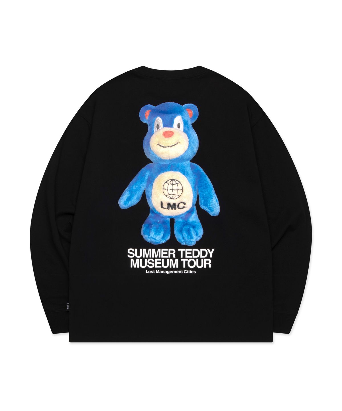 엘엠씨(LMC) SUMMER TEDDY MUSEUM TOUR LONG SLV TEE black