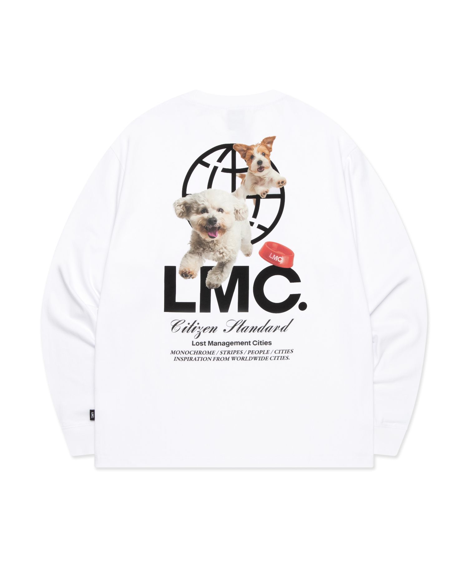 [LMC]UNISEX●FLYING PUPPY LONG SLV TEE MUSINSA | LMC FLYING PUPPY LONG SLV TEE black