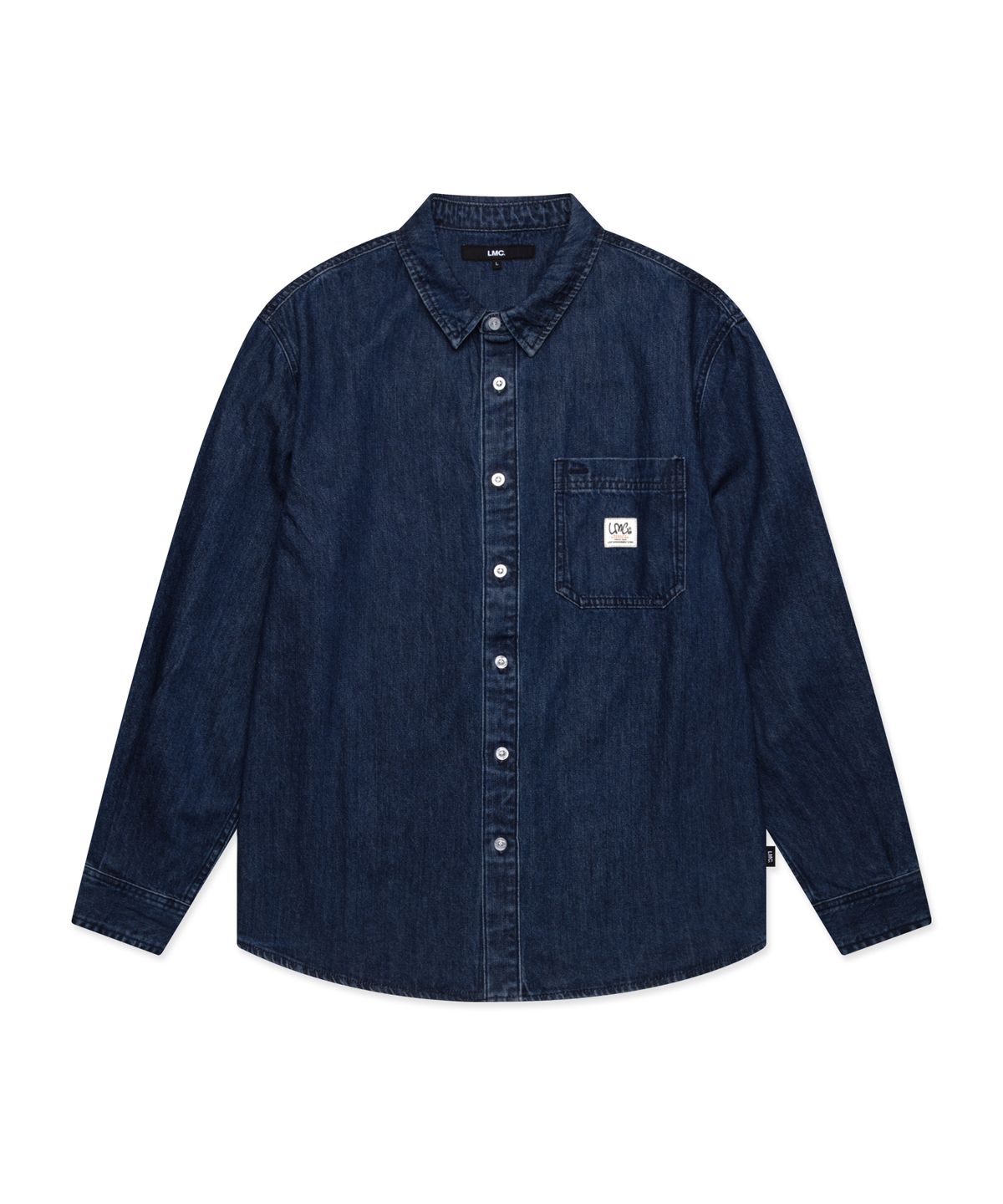 엘엠씨(LMC) OVERSIZED DENIM SHIRT Vintage Blue