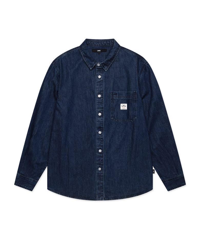 OVERSIZED DENIM SHIRT Vintage Blue