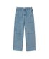 87-STAN185 노멀 워싱 링라인 와이드 데님팬츠 라이트 인디고