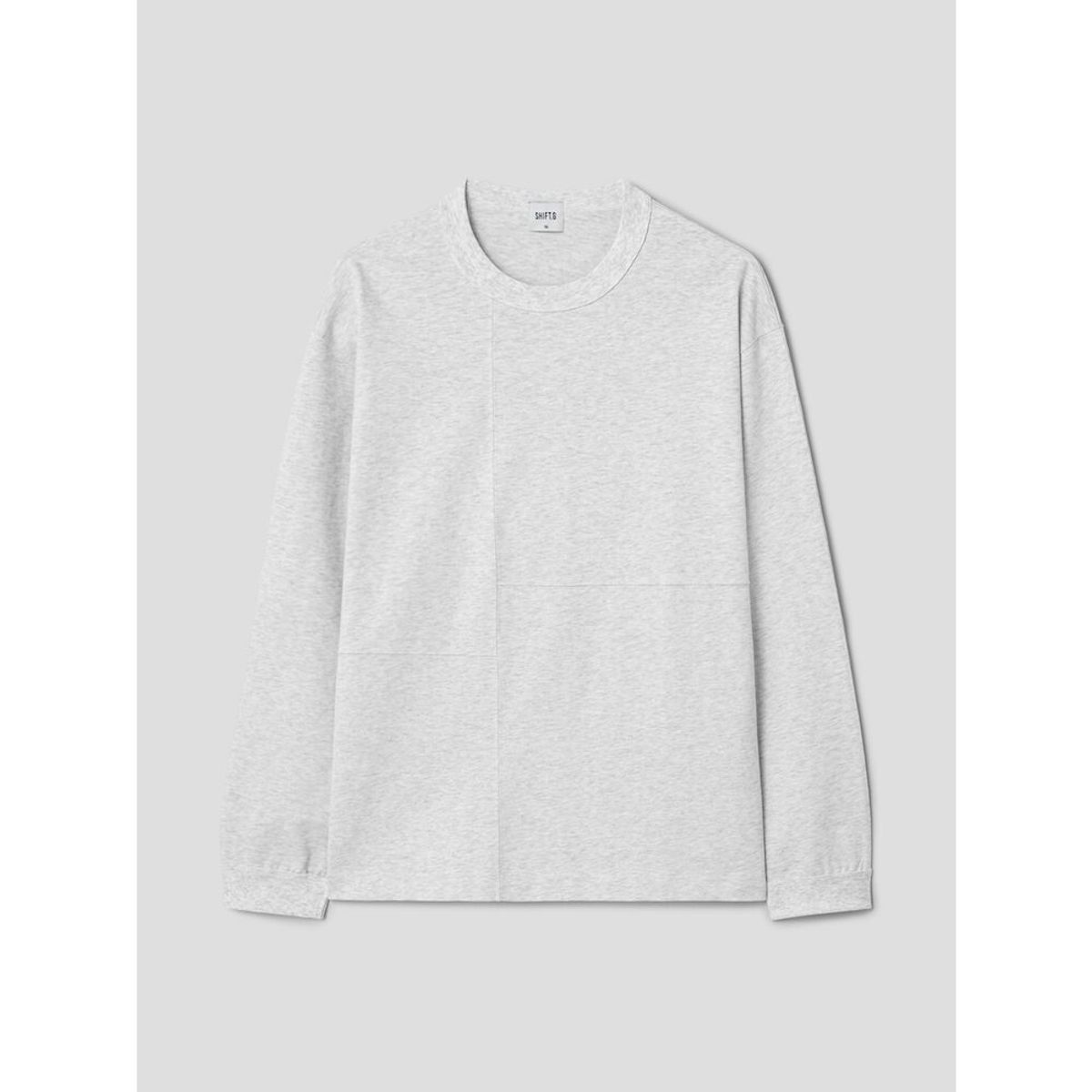시프트지(SHIFT.G) Jersey Patch Round T  Light Grey