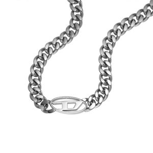 DX1433040 오벌 D 로고 초커 목걸이