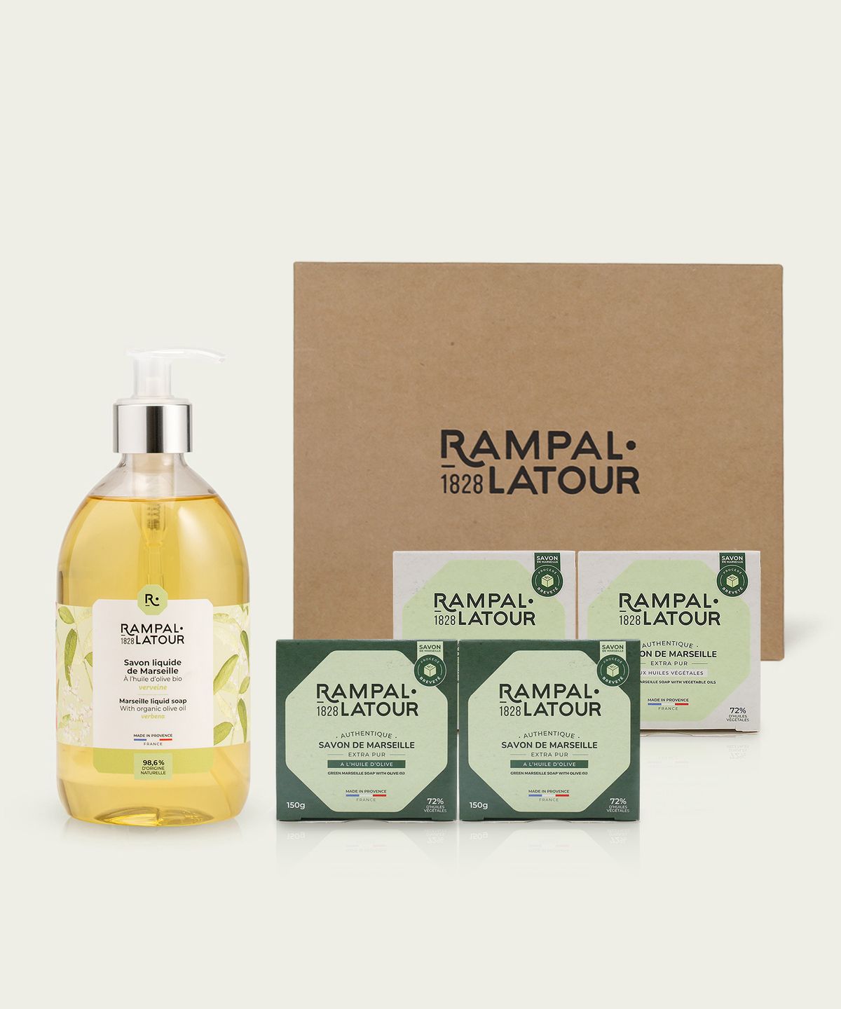 랑팔라투르(RAMPAL LATOUR) 사봉리퀴드&마르세유 5종 선물세트(버베나)