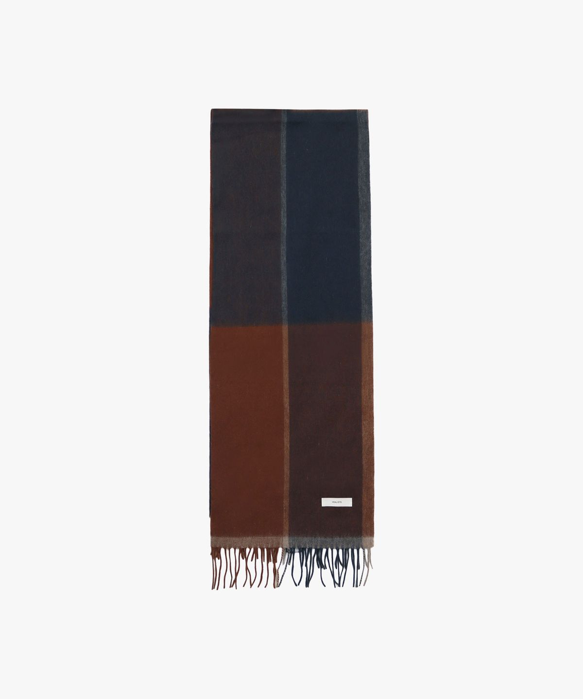 힐리오트(HEALIOTE) HEAL HALF-CHECK MUFFLER_NAVY