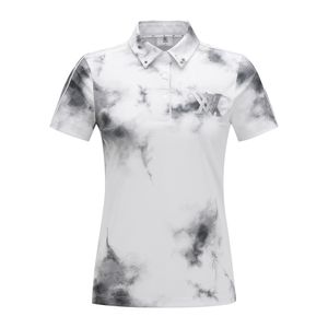 WOMEN SM COLLARED SHORT T-SHIRT_WH