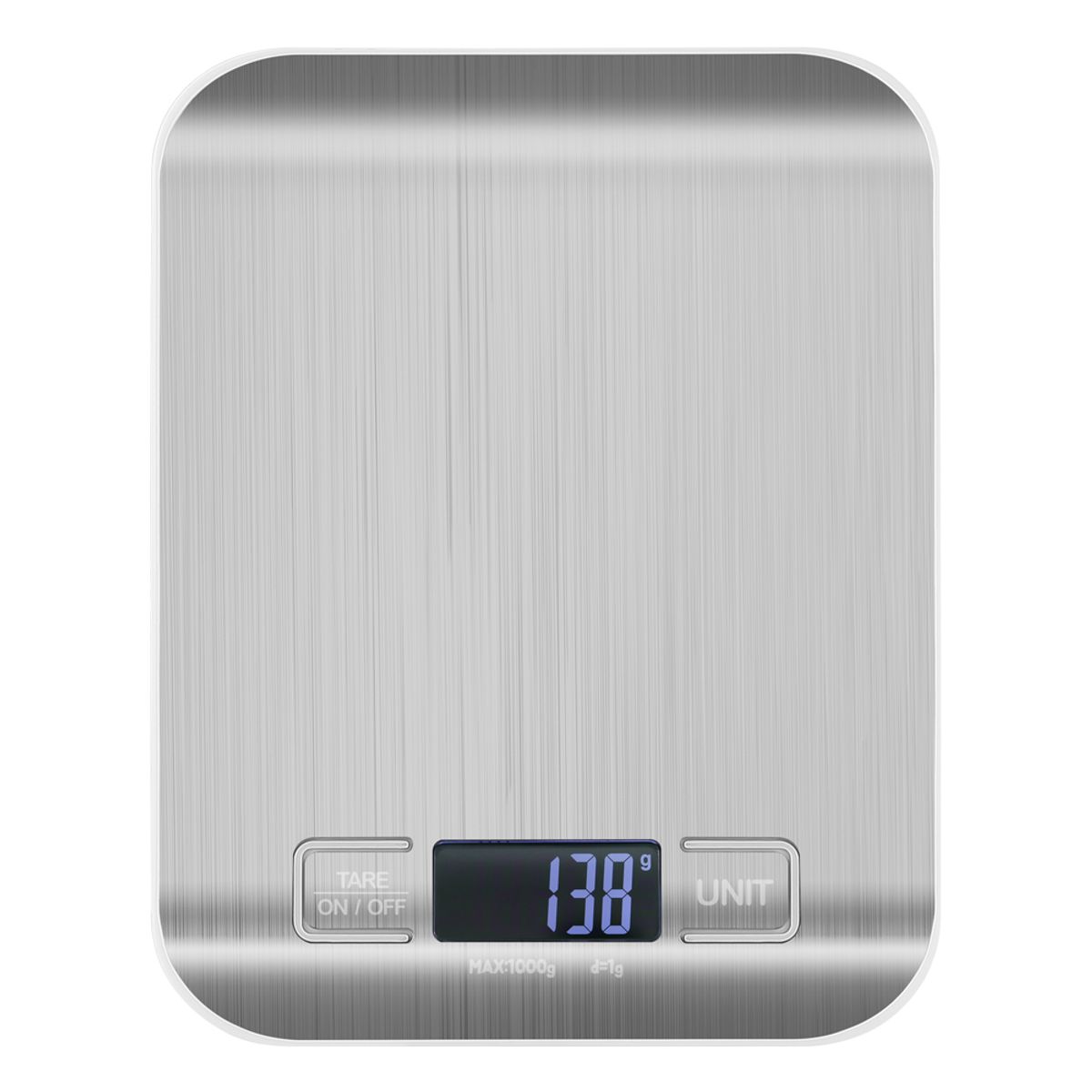 퓨어코치(PURECOACH) 스테인리스 1kg 측정 디지털 주방저울