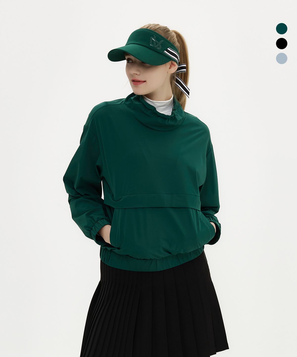 듀빅(DUVIK) 여성 아노락 블루종 바람막이 점퍼 DD3WWB551