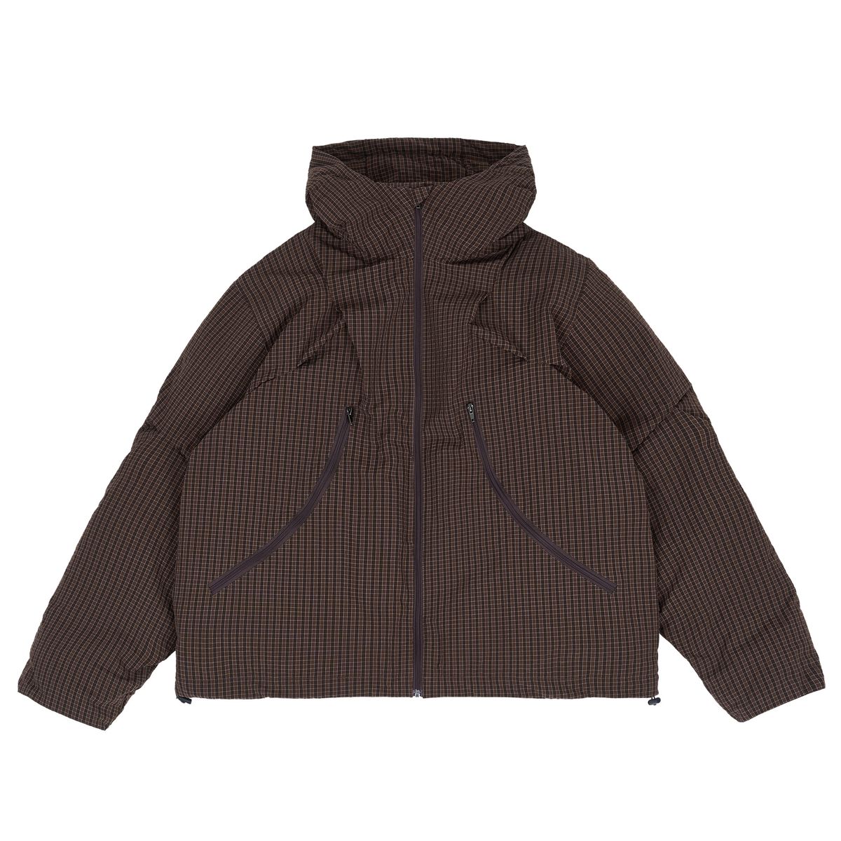 노쿨러스(NOSCOULEURS) BITE PUFFER JACKET BROWN