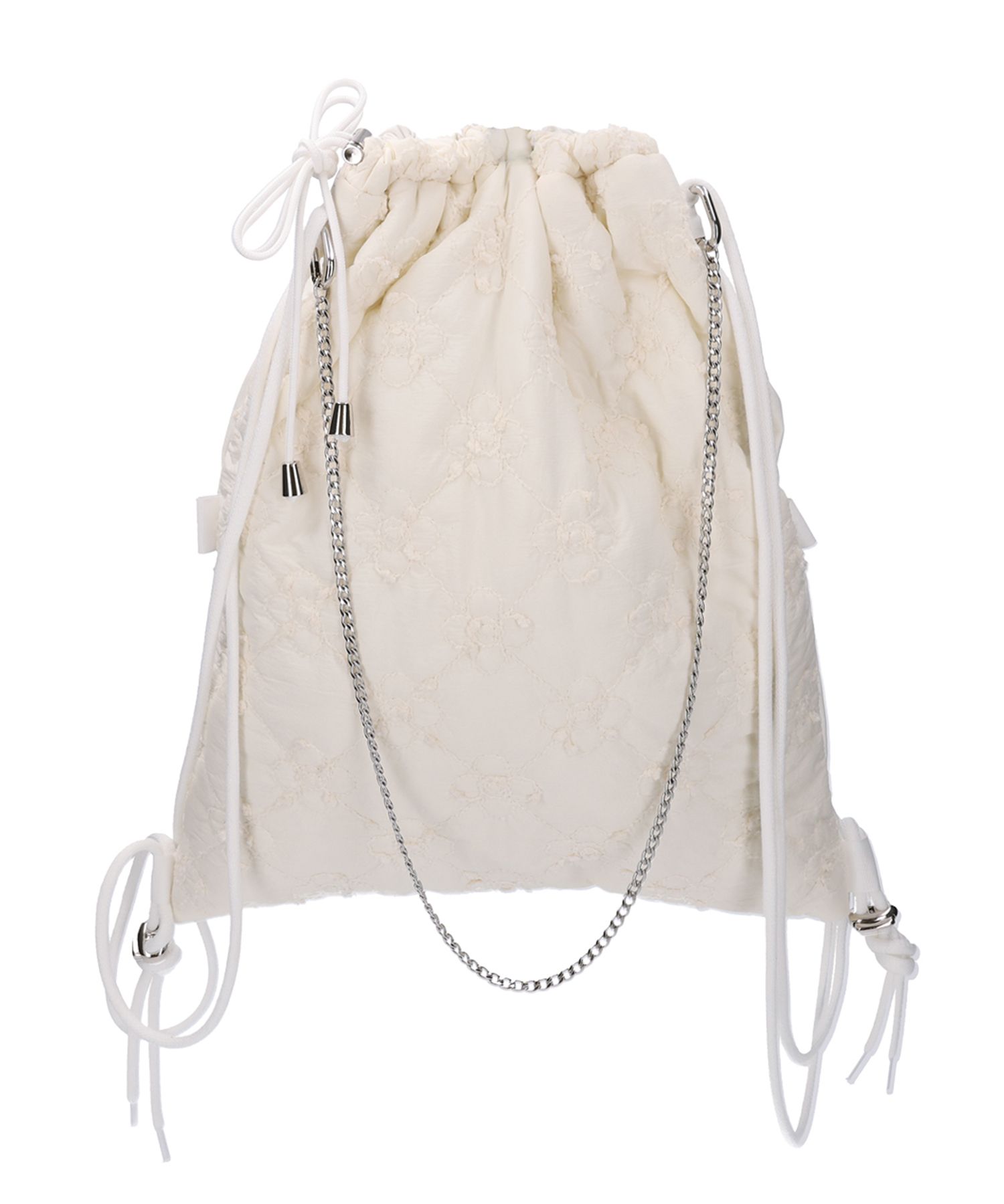 MUSINSA | YEOMIM crescent bag (mayonnaise)