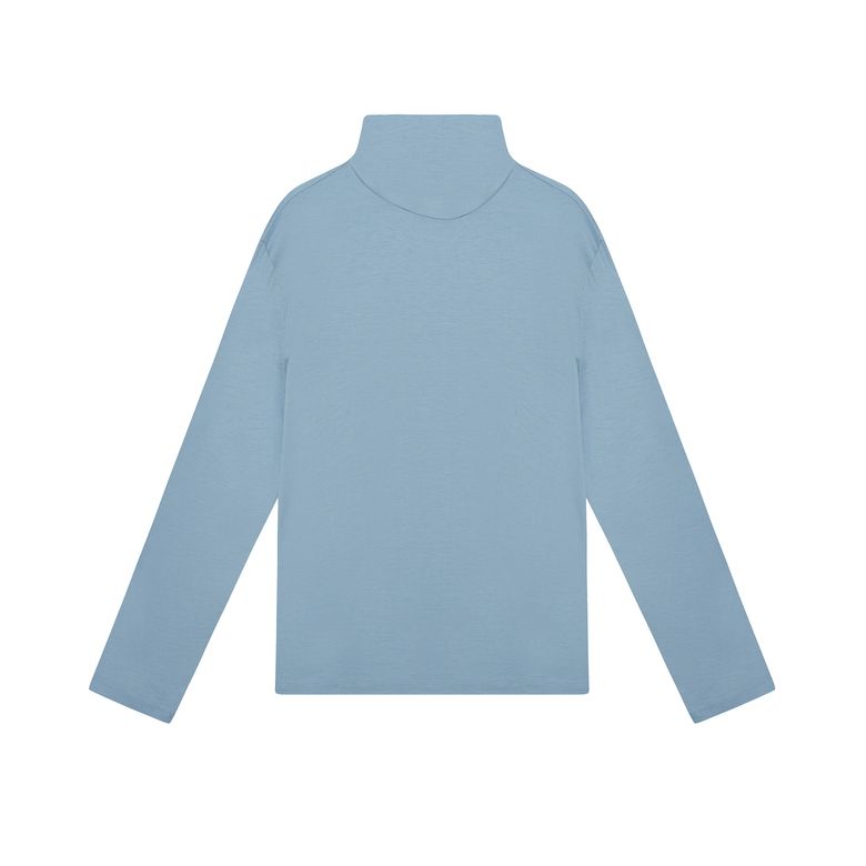 코튼 텐셀 탑(LIGHT BLUE GREY)
