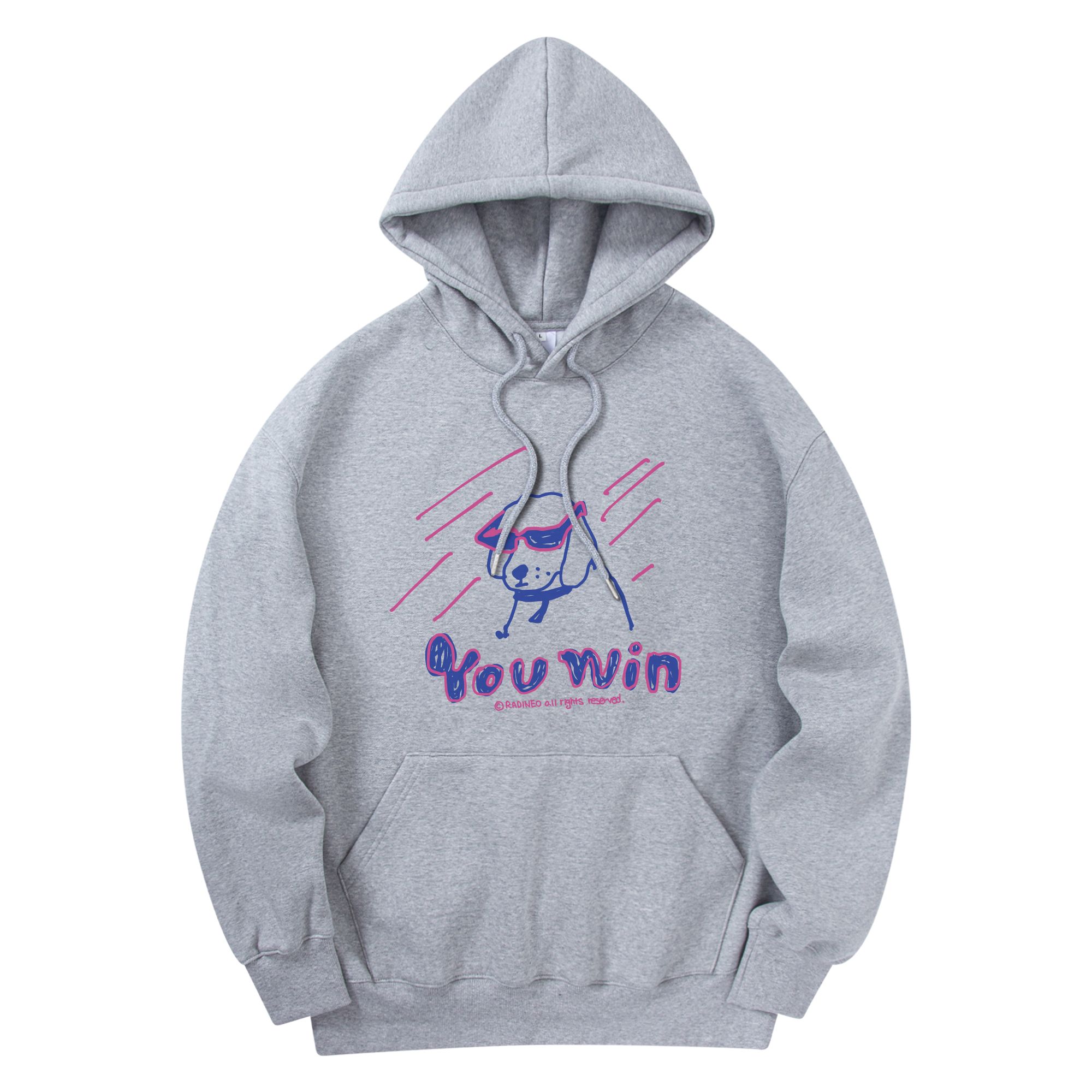 日本未入荷RADINEOのYou Win Hood 全3色 MUSINSA公式 | RADINEO You Win Hood Gray