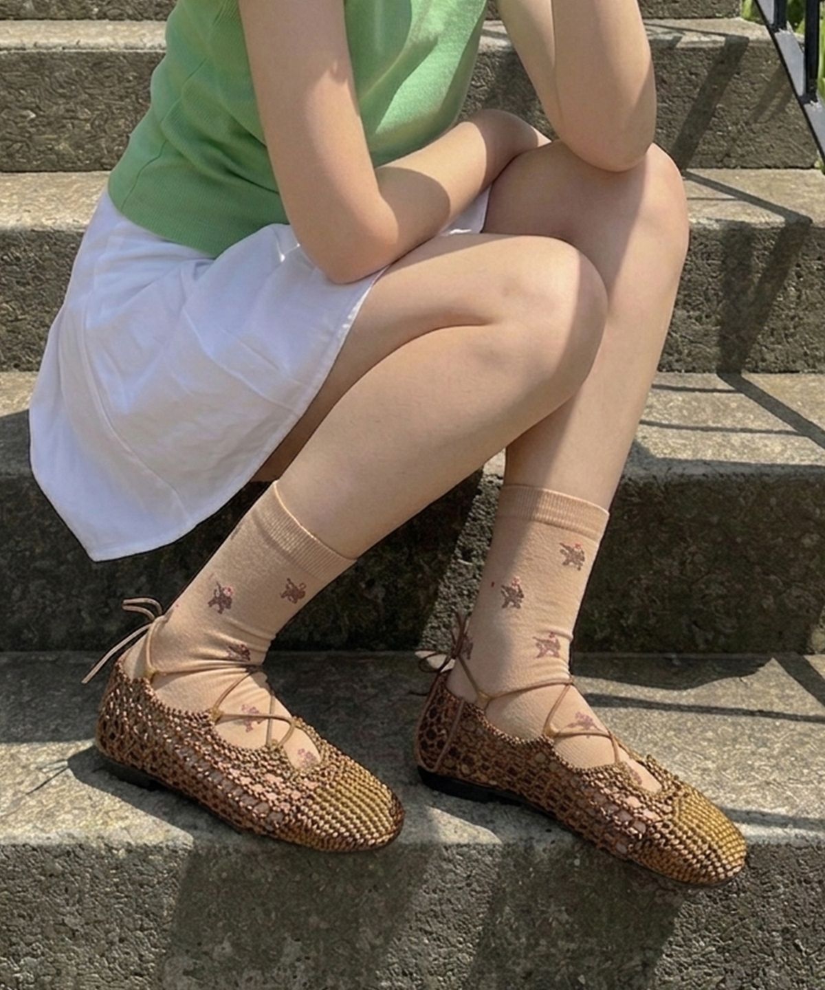 스튜디오 싹스탑(STUDIO SOCKSTOP) [2PACK] 오즈의 마법사 크루 삭스_7colors