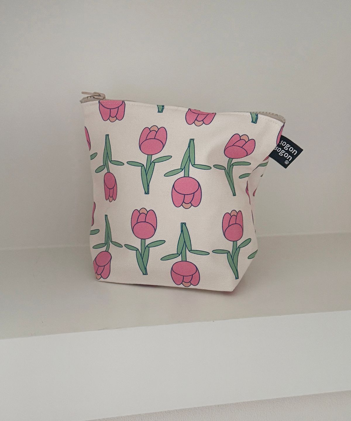 소곤소곤(SOGONSOGON) retro tulip pouch w