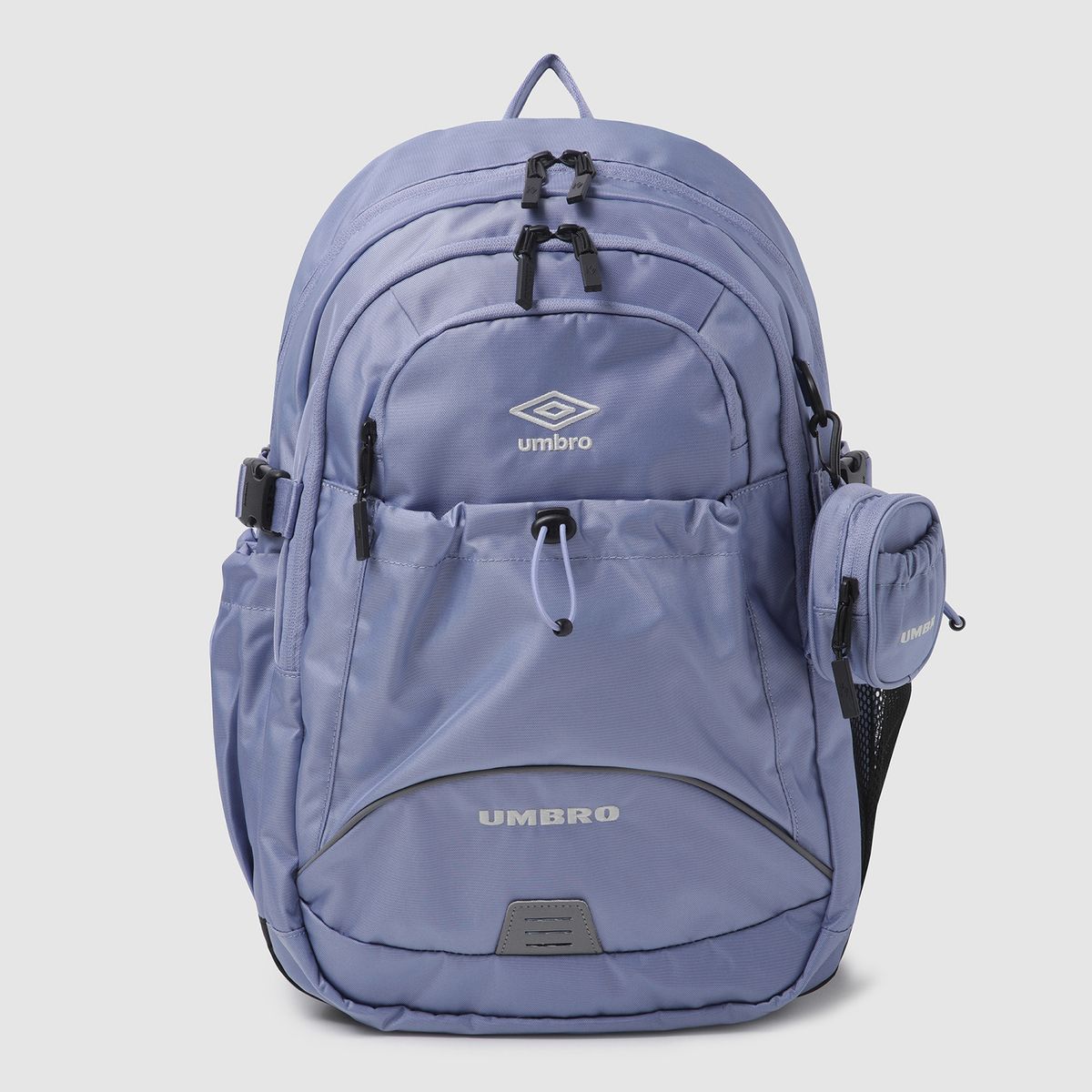 엄브로(UMBRO) 트위스트 베이직 백팩 (23L)_미니 파우치 퍼플(UQ123CBP12)