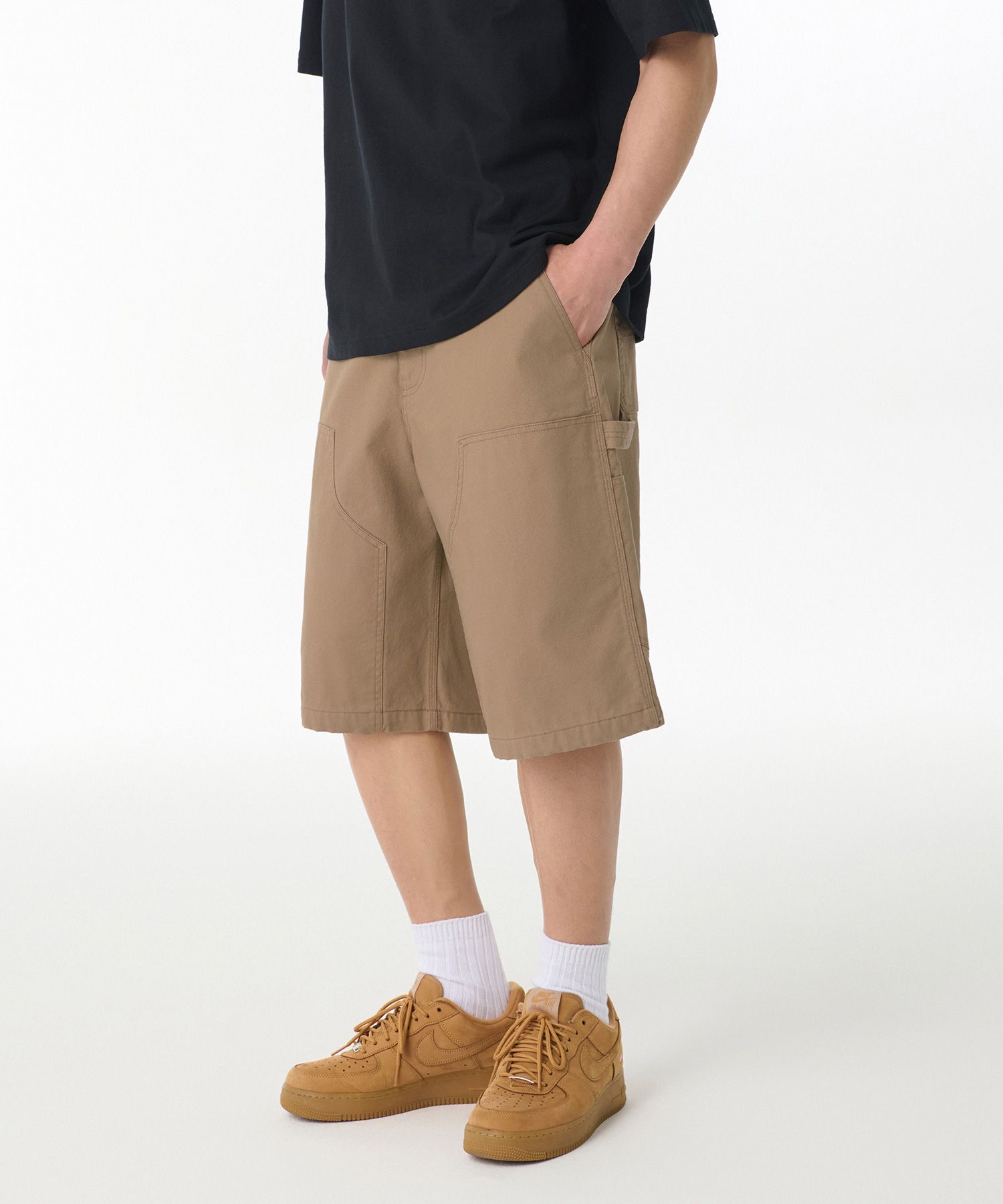 ★MUSINSA STANDARD★ Canvas Double Knee Carpenter Bermuda Pa MUSINSA | MUSINSA STANDARD Canvas Double Knee Carpenter