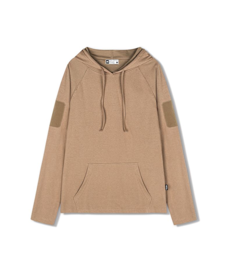 컴포트 풀오버 USA Fit 후드티 브라운