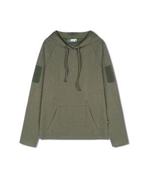 컴포트 풀오버 USA Fit 후드티 카키