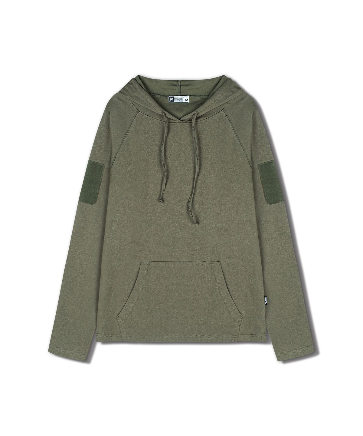 밀리브로(MILIBRO) 컴포트 풀오버 USA Fit 후드티 카키