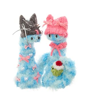 퍼즈 버즈_갸루 뱀 나나 (NANA) & 하루 (HARU) 인형 키링