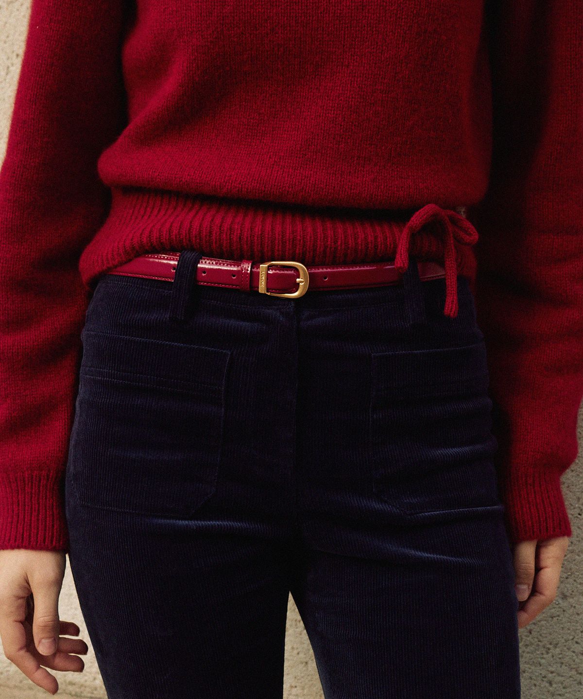 르메메(LEMEME) Lilas Leather Belt_2colors