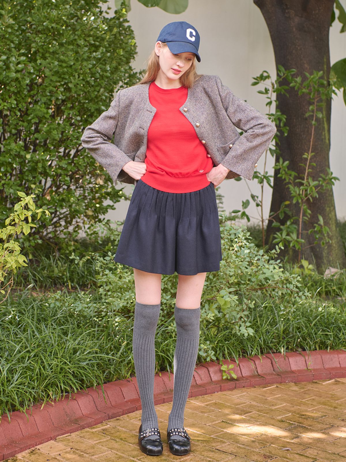 메르시앤에스(MERCIANNES) Basic Wool Round Neck Knit_MA9LKN3