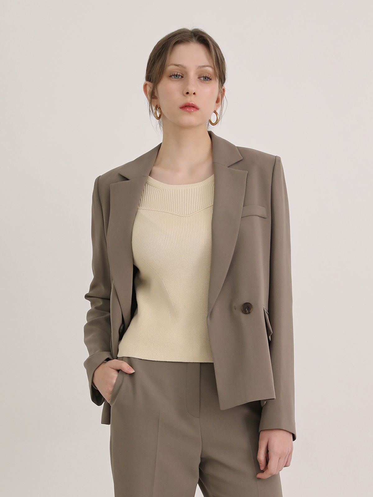 메르시앤에스(MERCIANNES) Double Jacket_MA9TJN1